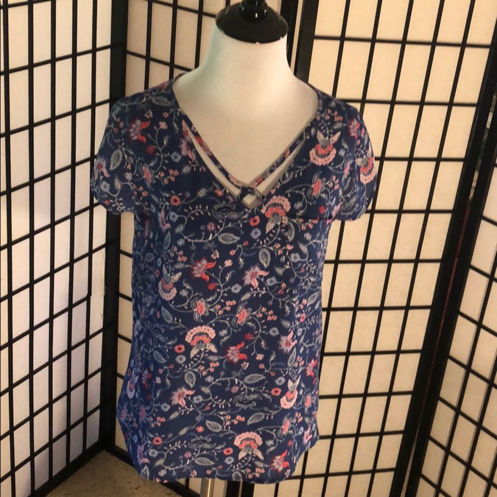 Vera Bradley inspired pattern t-shirt.